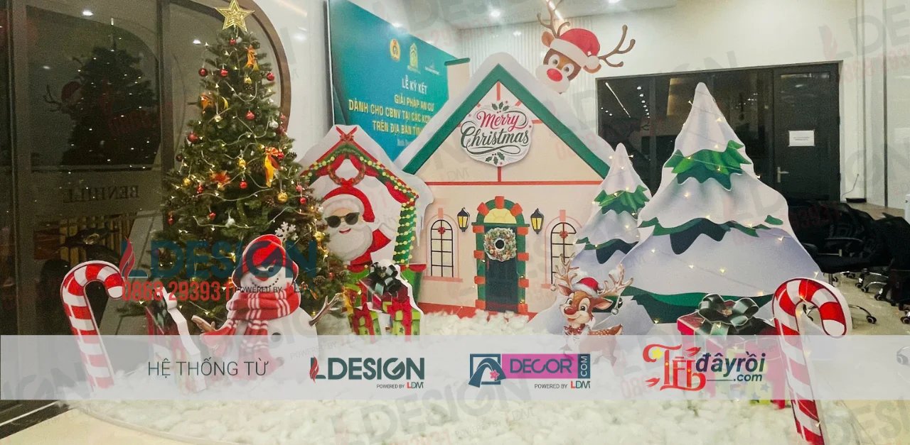 Bảng Giá Thi Công Cây Thông Noel – Lắp Đặt Trang Trí Giáng Sinh Sang Trọng