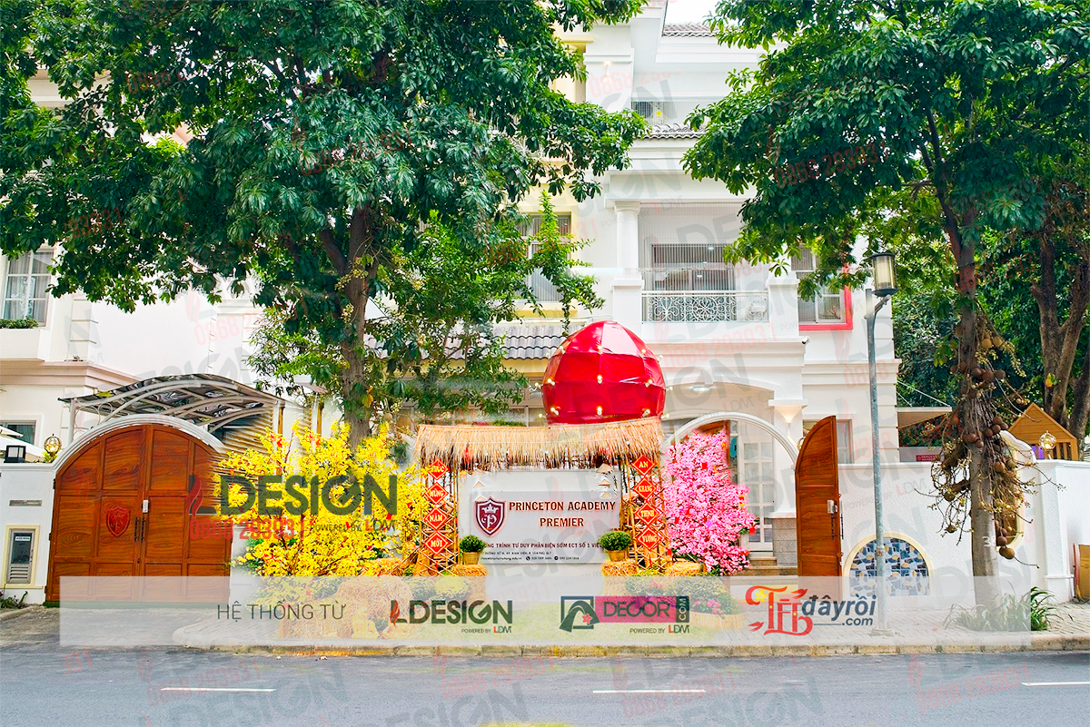 Tet Decor at Princeton Kindergarten