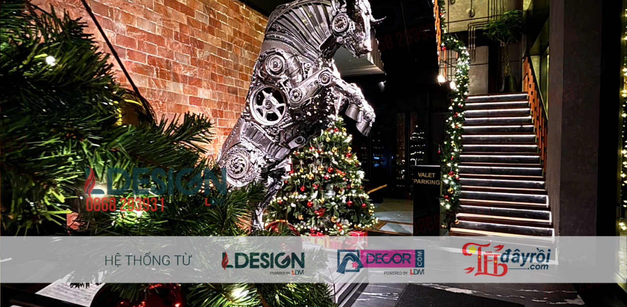 Trang Trí Giáng Sinh Trọn Gói Tại PRIME Beefsteak