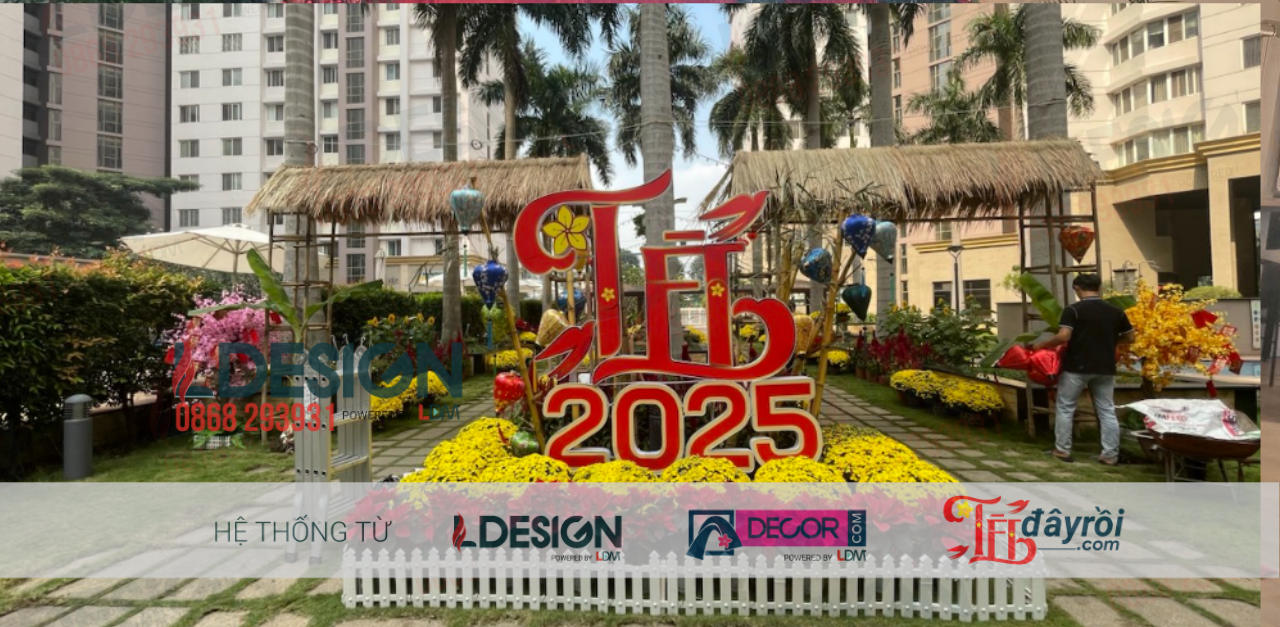 Thiết Kế & Trang Trí Tiểu Cảnh Tết 2026 Theo Yêu Cầu