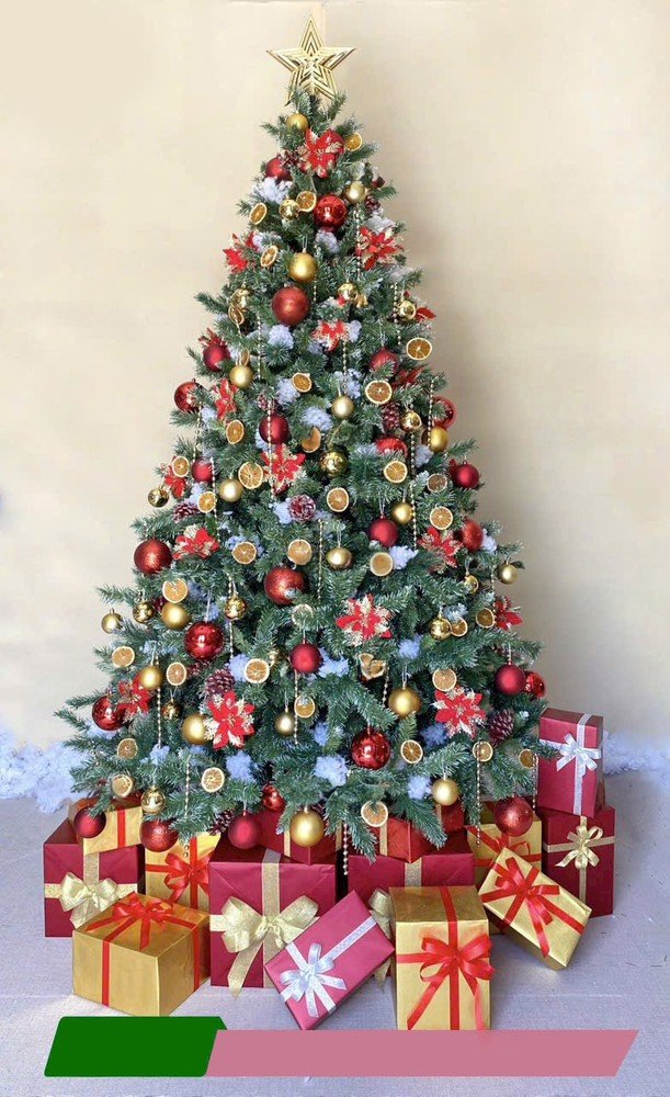 Completed Christmas tree reference for LDM rental and installation service - What affects the rental cost of a 15m Christmas tree?